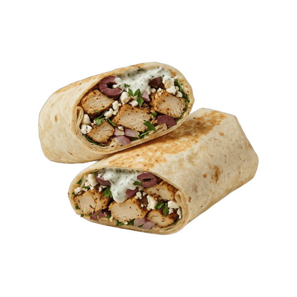 Mediterranean Chicken Wrap