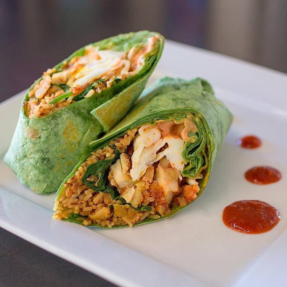Chicken katsu burrito at iJava Delmas