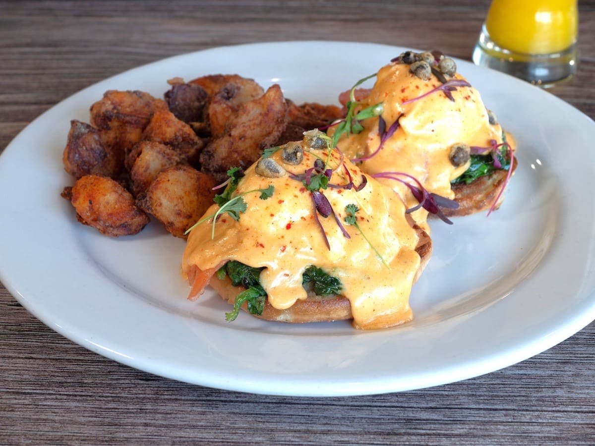 Salmon benedict at iJava